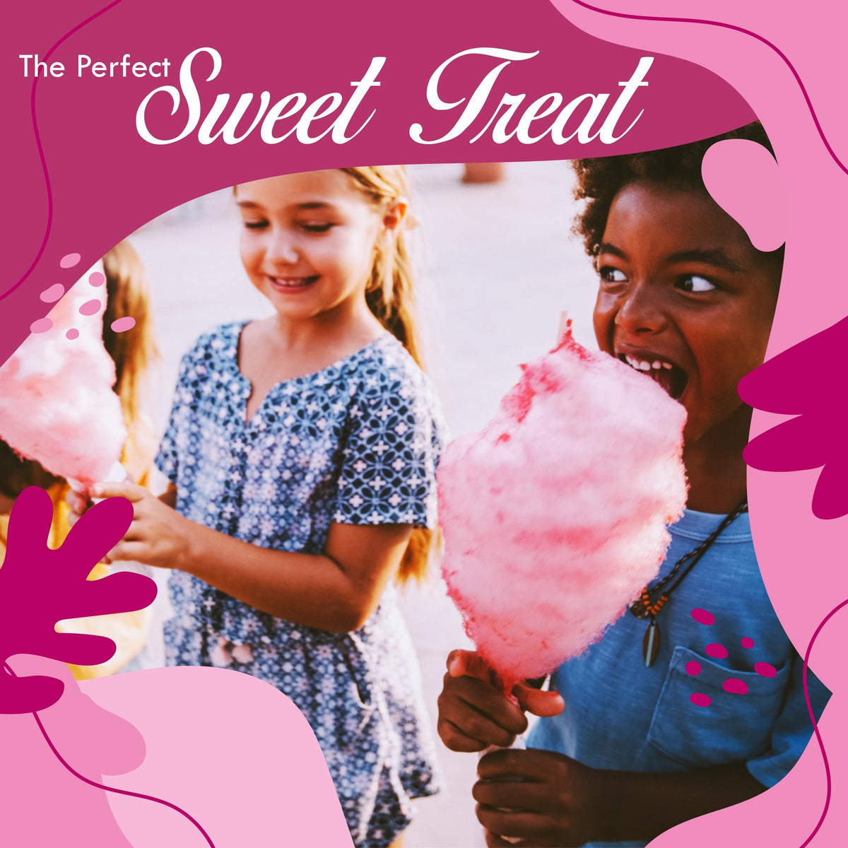 Under the Sun Cotton Candy Floss Sugar – Pink Vanilla & Blue Raspberry (2 x 2 lb) for Machines