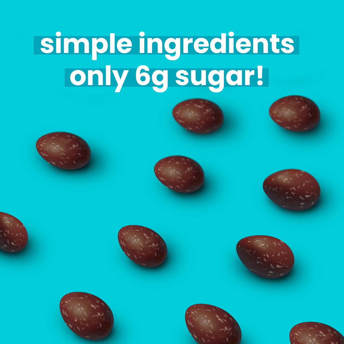UNREAL Dark Chocolate Coconut Almonds (3 Pack) – Vegan, Gluten Free, Fair Trade