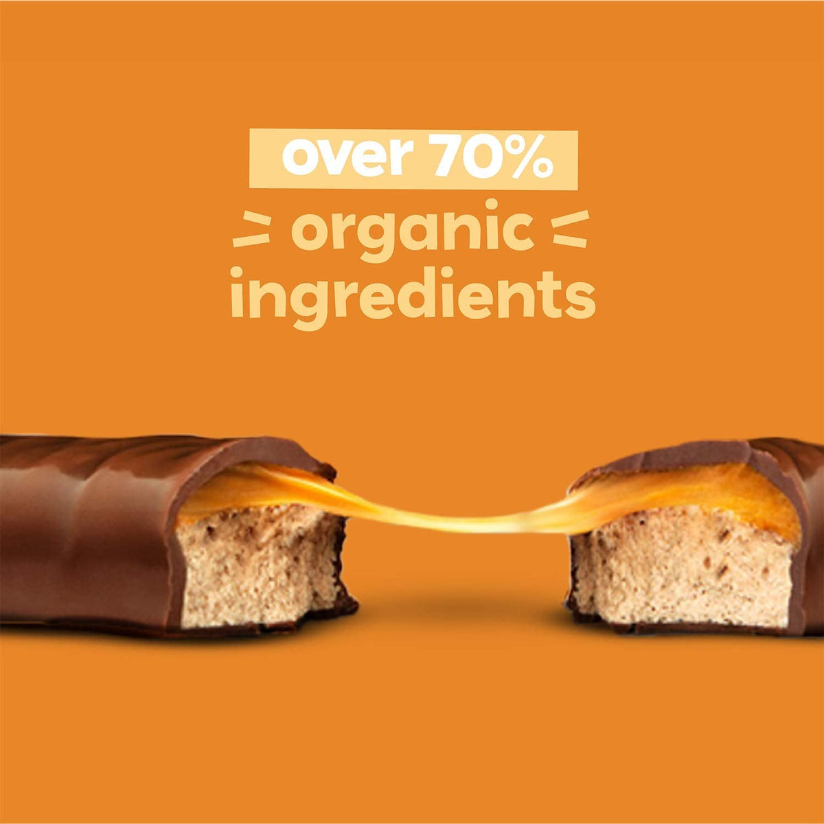 UNREAL Dark Chocolate Peanut Caramel Nougat Bars – 12 Full Size Bars | Individually Wrapped