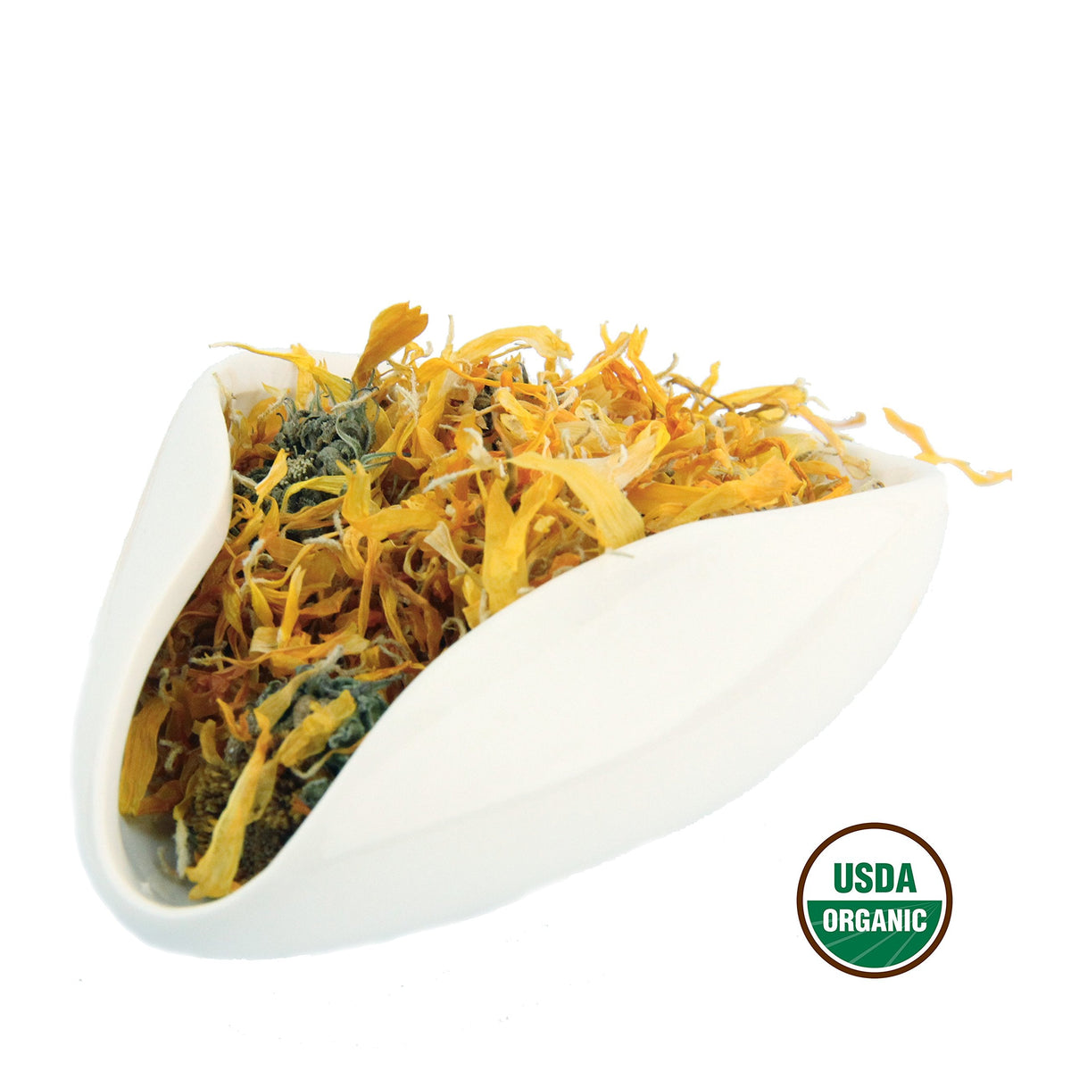 Calendula Tea 1lb — 100% Organic Whole Flower, Caffeine Free | U.S. Wellness Naturals