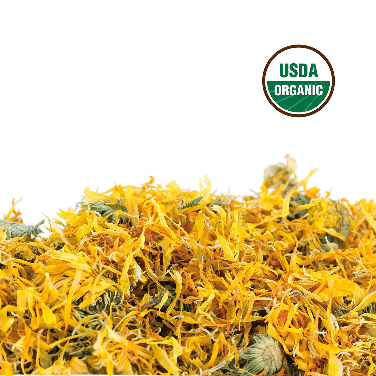 Calendula Tea 1lb — 100% Organic Whole Flower, Caffeine Free | U.S. Wellness Naturals