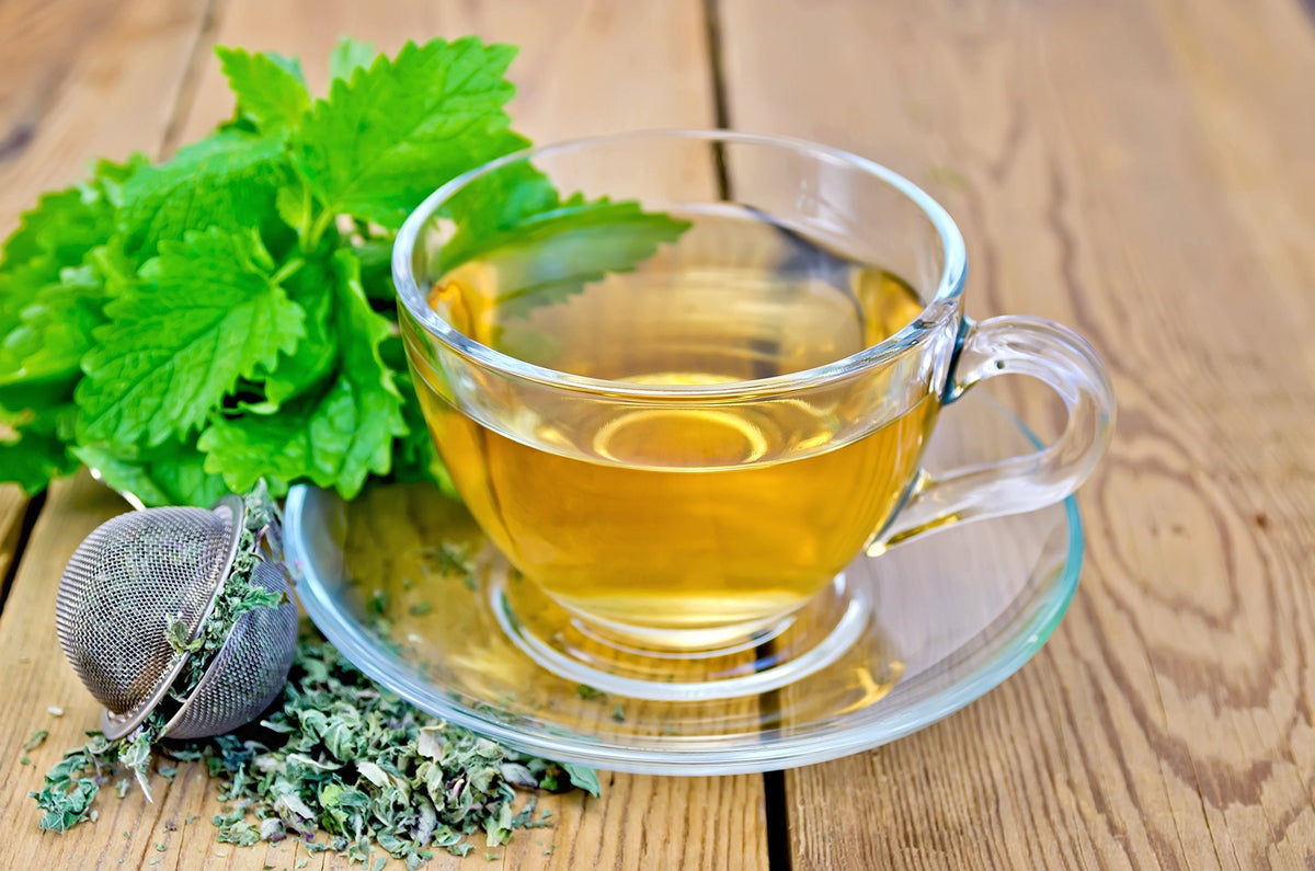 U.S. Wellness Naturals Lemon Balm Tea — Bulk 1 lb (Caffeine-Free)