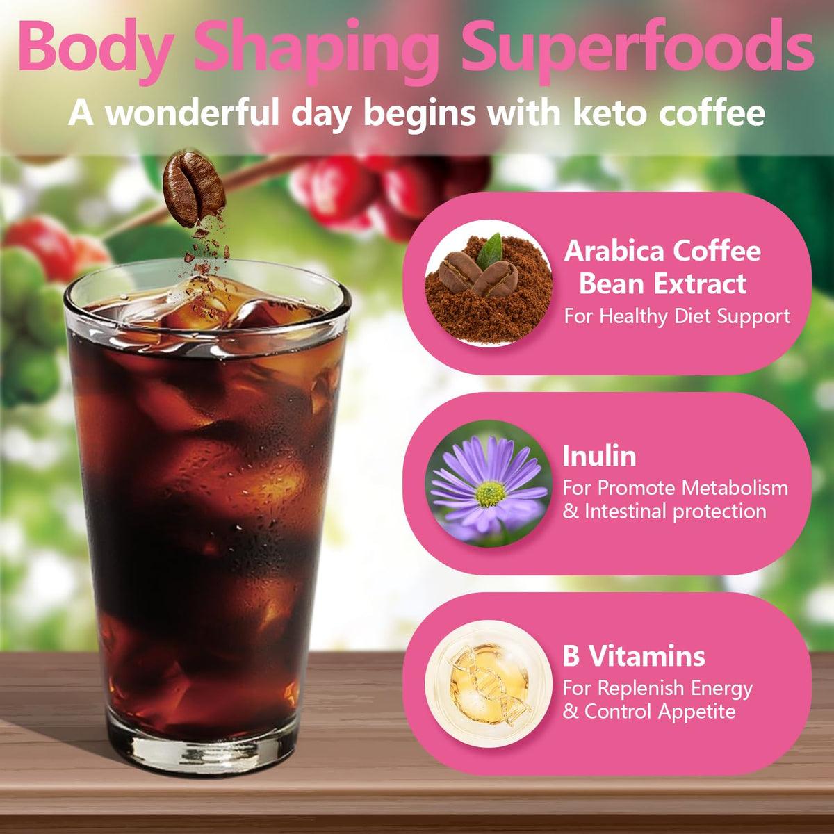 USTAR Slim Chocolate Coffee for Weight Loss — 100% Arabica, Single-Serve 24 Ct