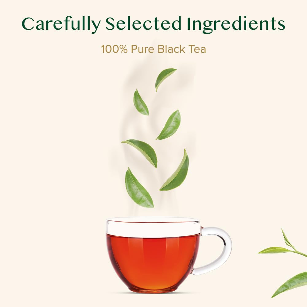 VAHDAM Darjeeling Tea Leaves from Himalayas 340g – Pure Black Loose Leaf