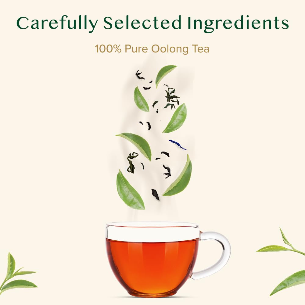 VAHDAM High Mountain Oolong Tea – Himalayas Loose Leaf, 340g, Vacuum-Sealed
