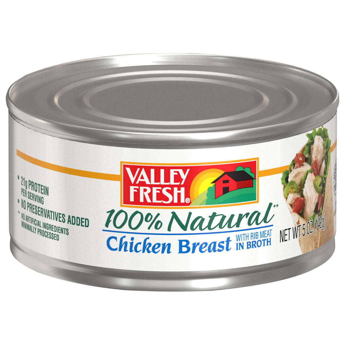 VALLEY FRESH Chicken Breast 12-Pack – 100% Natural, Fully Cooked, Gluten Free