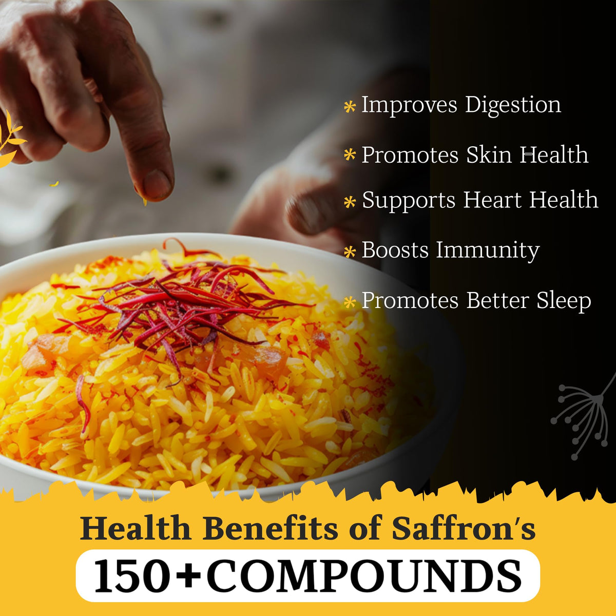 Van Kleef Emporium Kashmiri Saffron Threads – 4g | Grade A+ Super Negin
