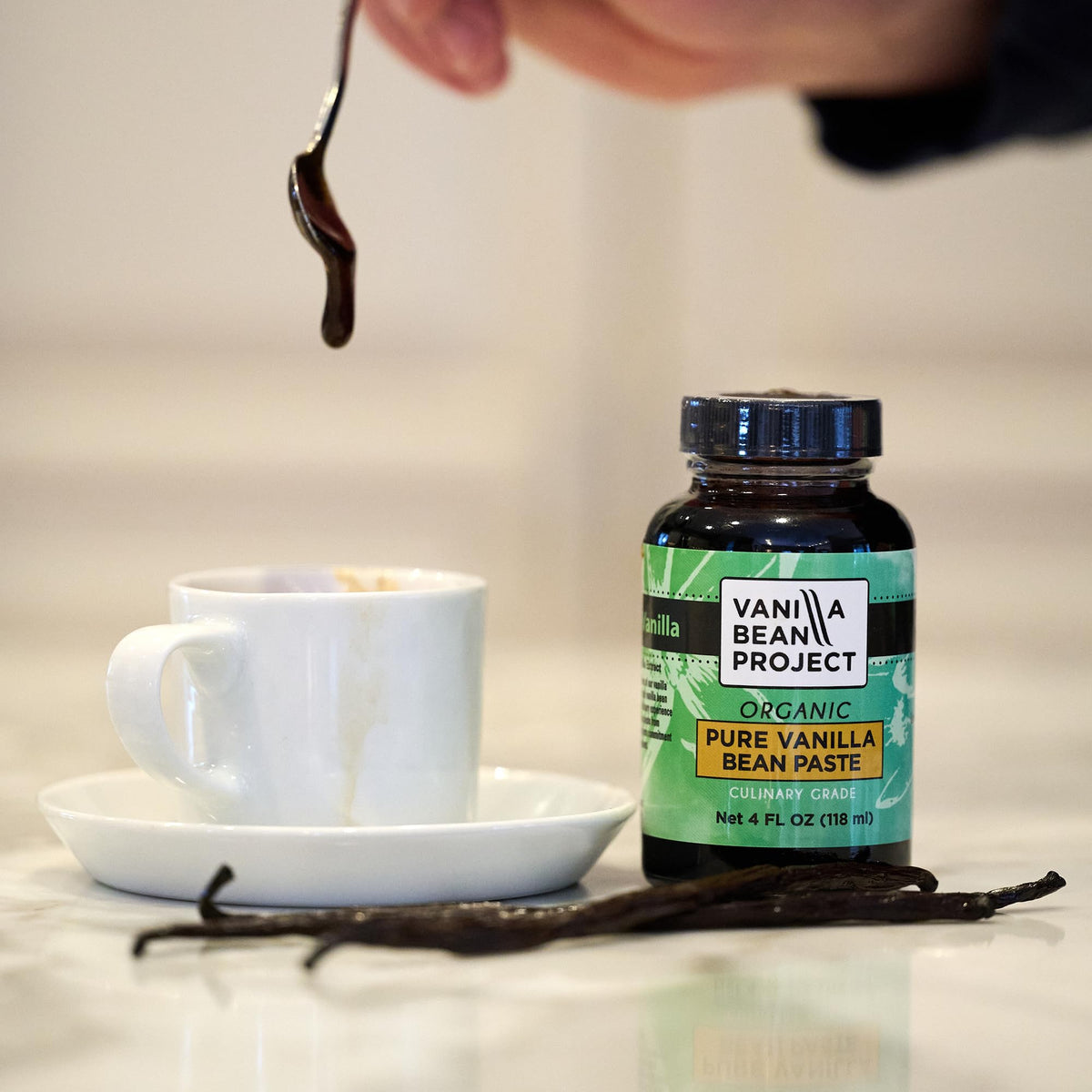Organic Vanilla Bean Paste – VANILLA BEAN PROJECT | 4 oz