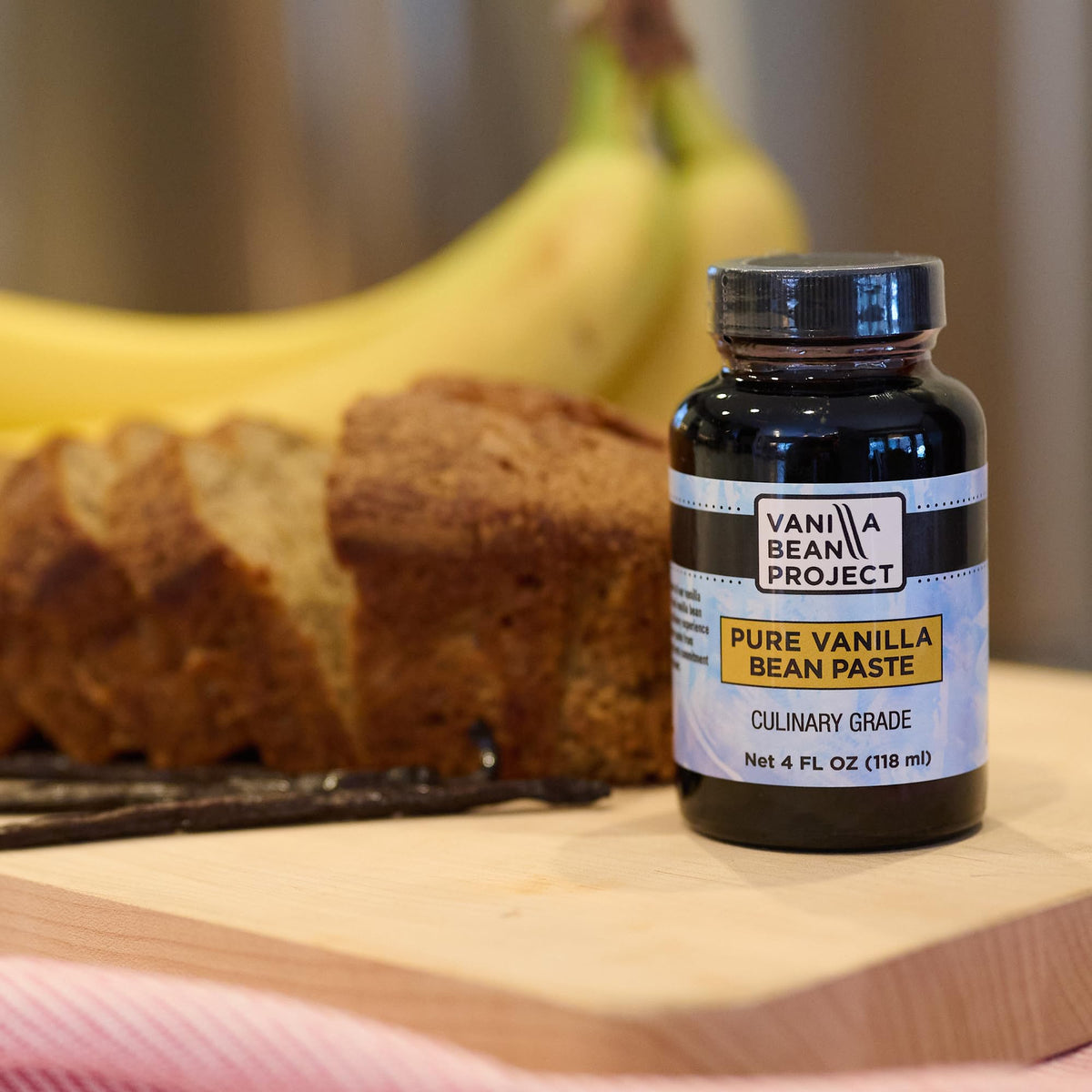 Pure Vanilla Bean Paste | VANILLA BEAN PROJECT | 4 Ounce