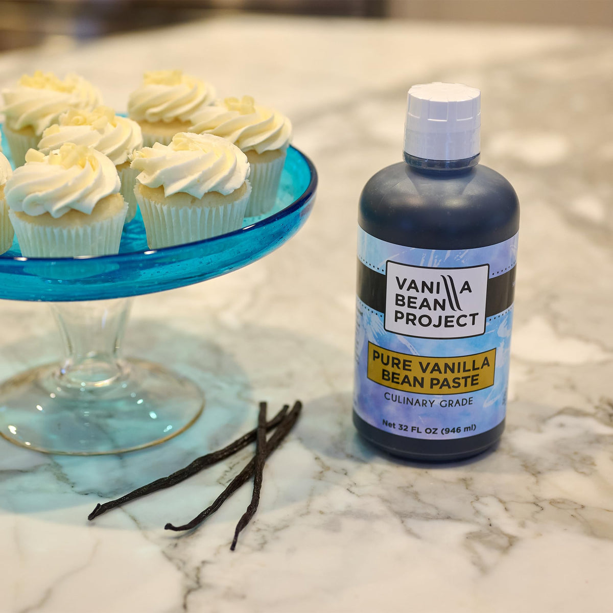 Pure Vanilla Bean Paste | VANILLA BEAN PROJECT | 4 Ounce