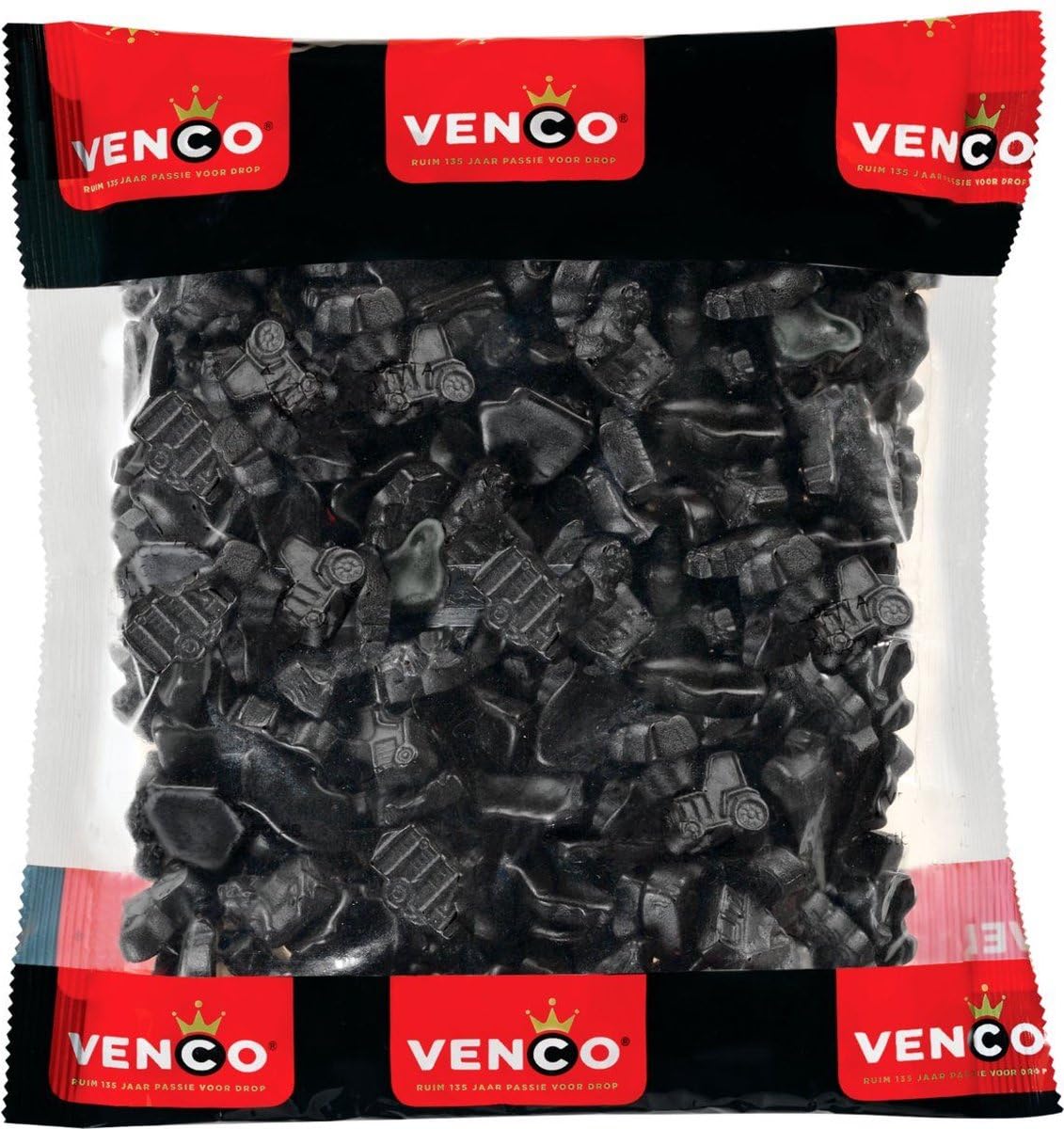 Venco Boerderij Drop – Farm Licorice Hard Salty Candy (1 Kg)