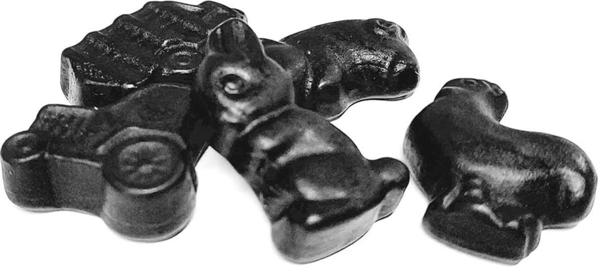 Venco Boerderij Drop – Farm Licorice Hard Salty Candy (1 Kg)