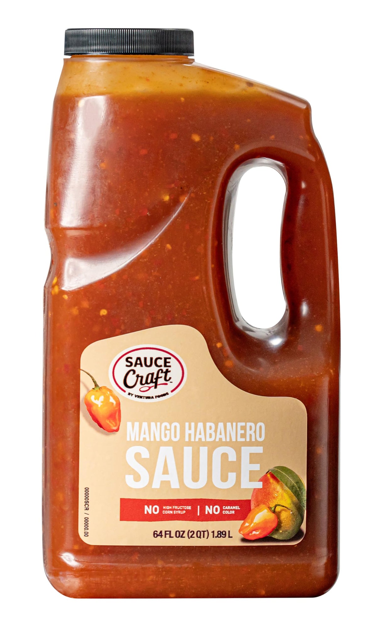 Ventura Foods Sauce Craft Mango Habanero Sauce — Versatile Base for Glazes, Dips & Creations (0.5 gal)