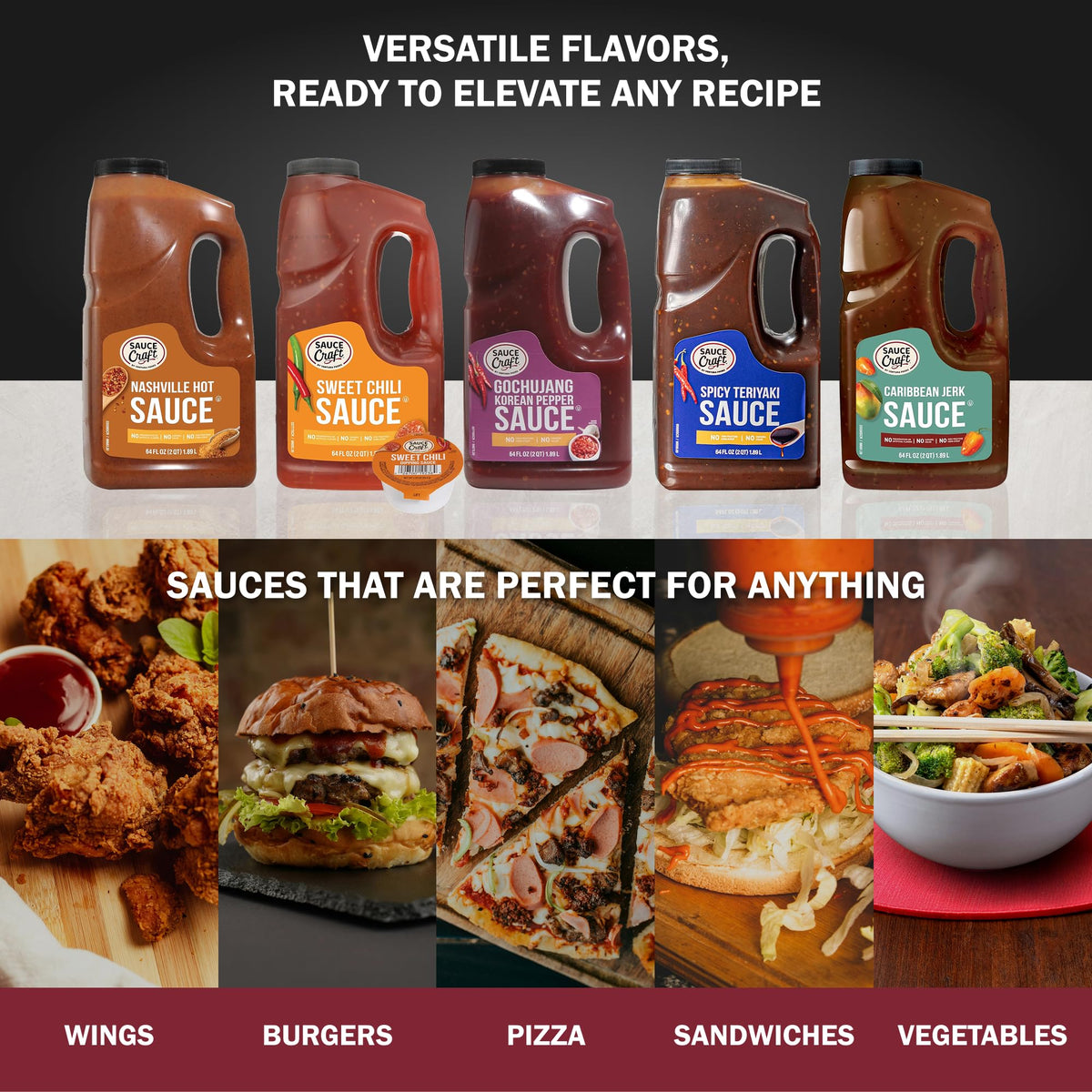 Ventura Foods Sauce Craft Mango Habanero Sauce — Versatile Base for Glazes, Dips & Creations (0.5 gal)