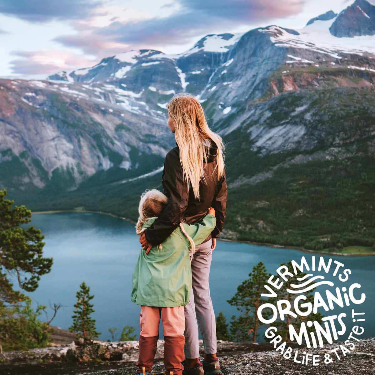 VerMints Organic Peppermint Breath Mints – Travel Tin Pack of 12, Non-GMO, Nut Free, Gluten Free, Vegan, Kosher