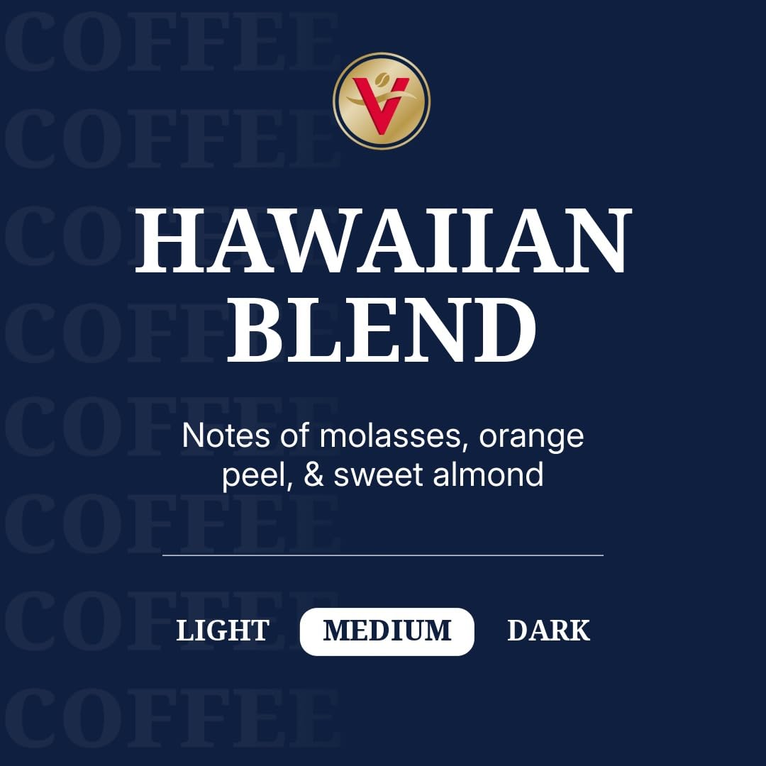Victor Allen's Hawaiian Blend Pods – Medium Roast, 42 Count, Keurig K-Cup Compatible