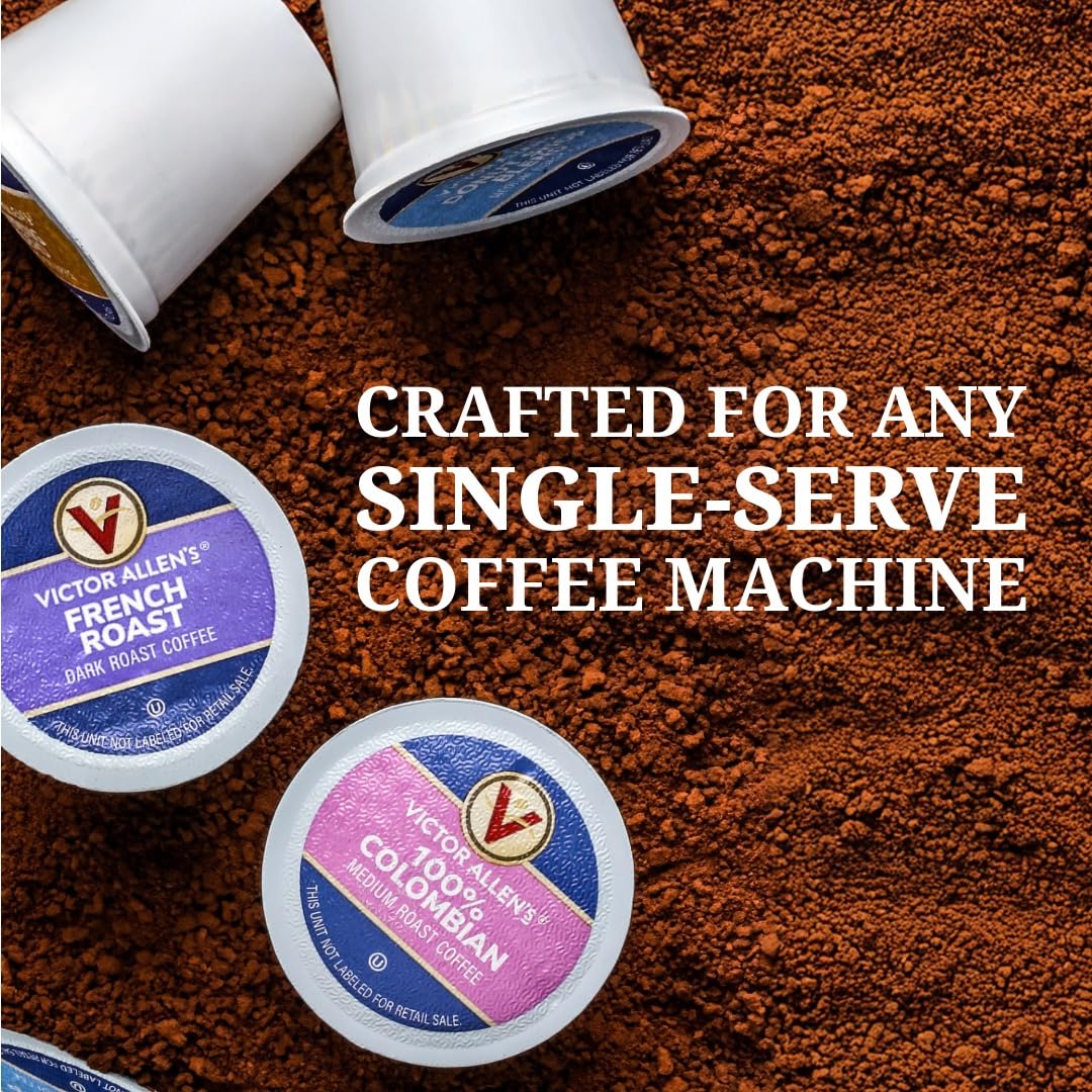 Victor Allen's Hawaiian Blend Pods – Medium Roast, 42 Count, Keurig K-Cup Compatible
