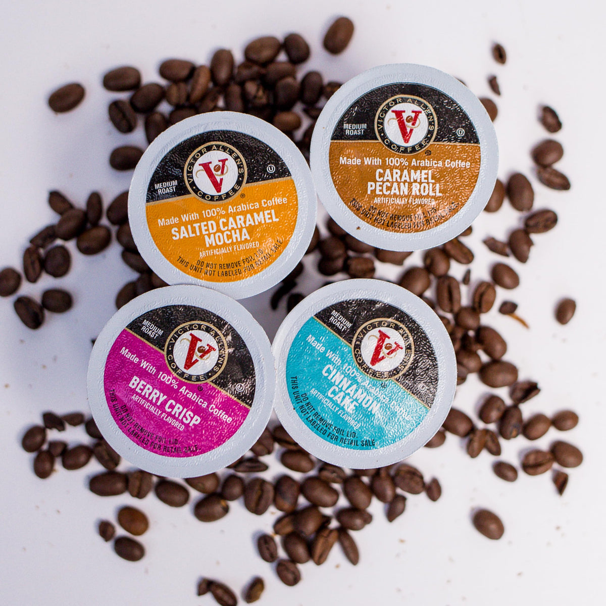Victor Allen's Summertime Coffee Variety Pack – 36 K-Cup Pods, Medium Roast