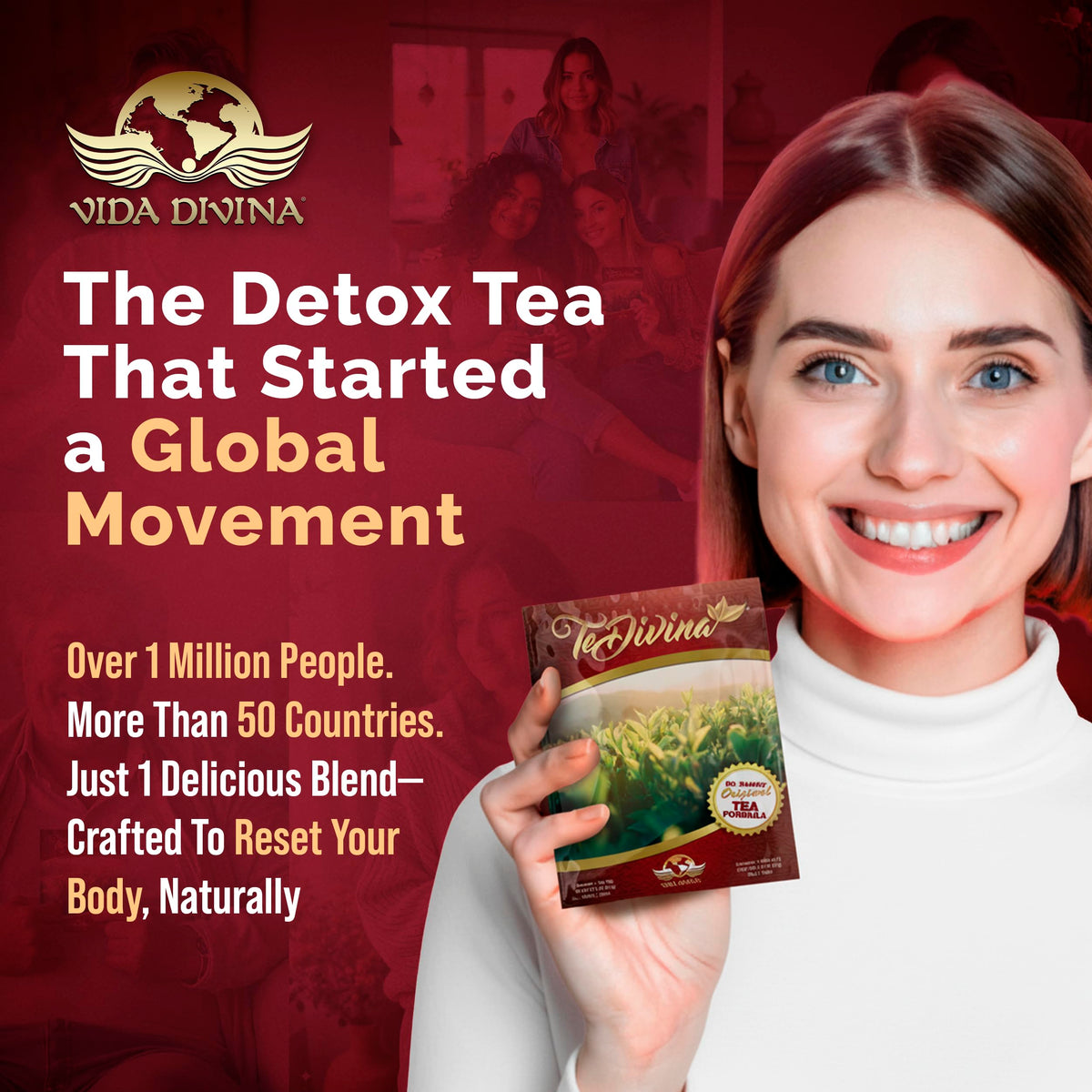 Vida Divina Te Divina Slimming Detox Tea – 7-Day Belly & Digestive Cleanse