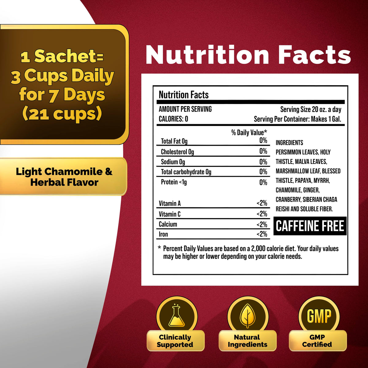 Vida Divina Te Divina Slimming Detox Tea – 7-Day Belly & Digestive Cleanse
