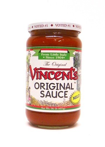Vincent Sauce The Original Flavor, Mild – 16 oz (Pack of 4) | New York Classic