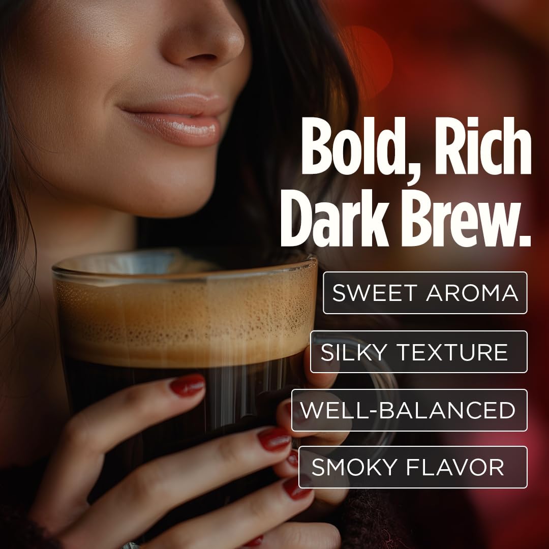 VitaCup Energy Dark Roast Coffee Pods – 16 Ct, 100% Arabica, Vitamin-Infused, Keurig Compatible