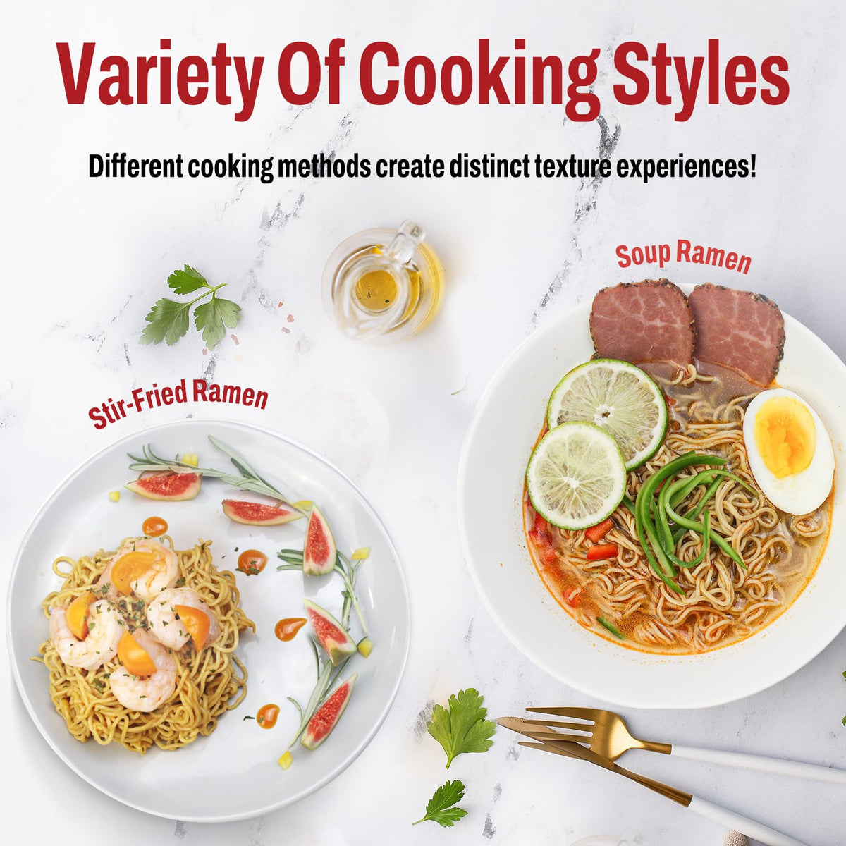 VOLO VERO Protein Ramen Spicy Beef — 32g Plant-Based Protein, 8-Pack