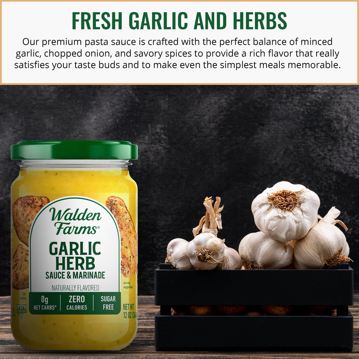 Walden Farms Variety Sauce Pack – Garlic Herb, Tomato Basil & Alfredo (Zero Calorie, Sugar Free, Keto)