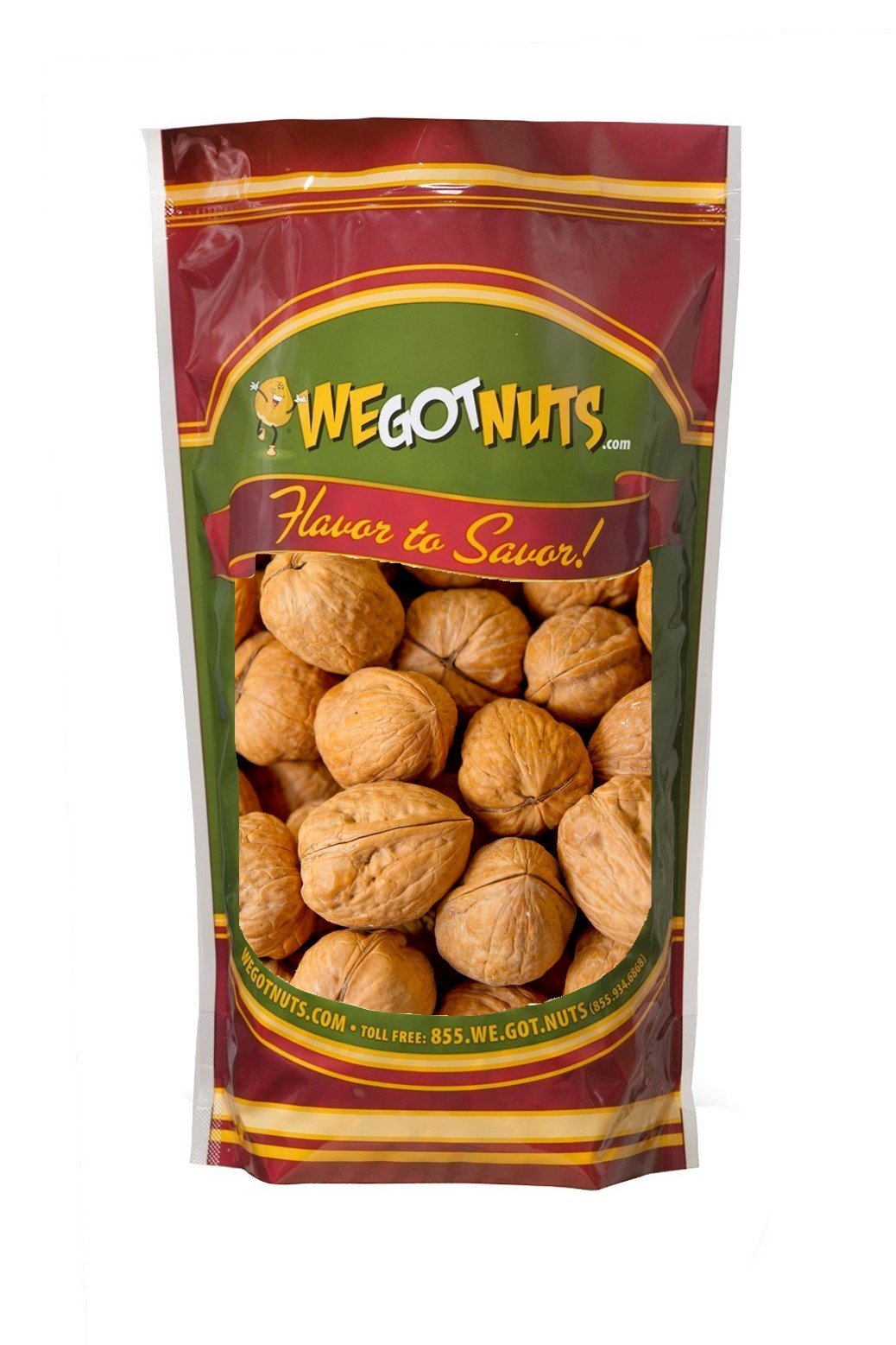Raw California Walnuts In Shell – 4 lbs | We Got Nuts – Premium Unsalted & Oil-Free