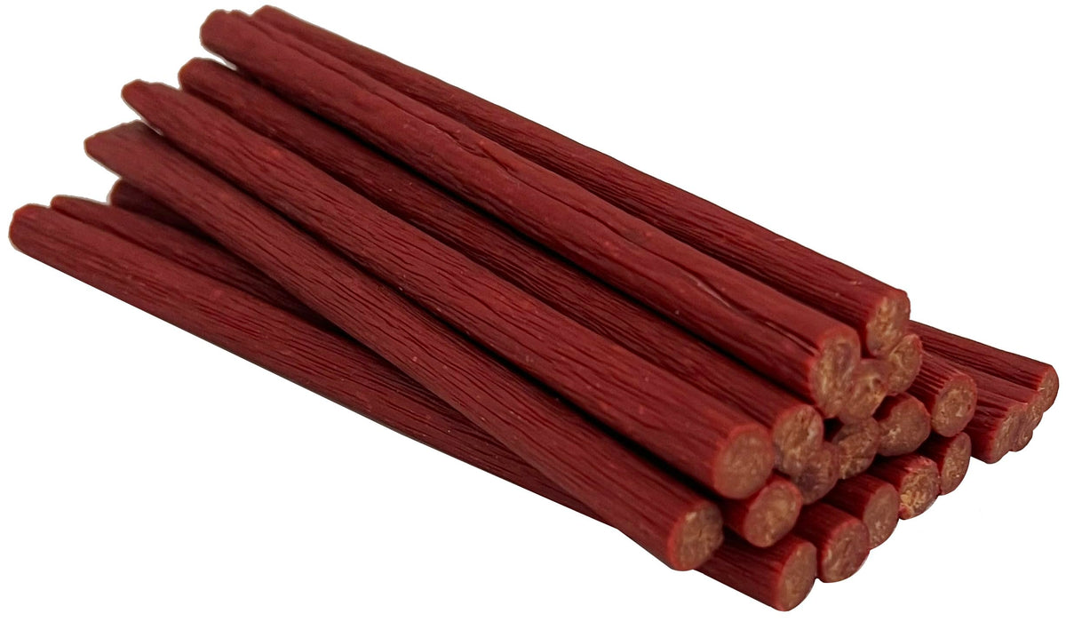 Weaver's Hot Beef Sticks – 80 Hot & Spicy 7\" Beef Sticks per 40oz Bag