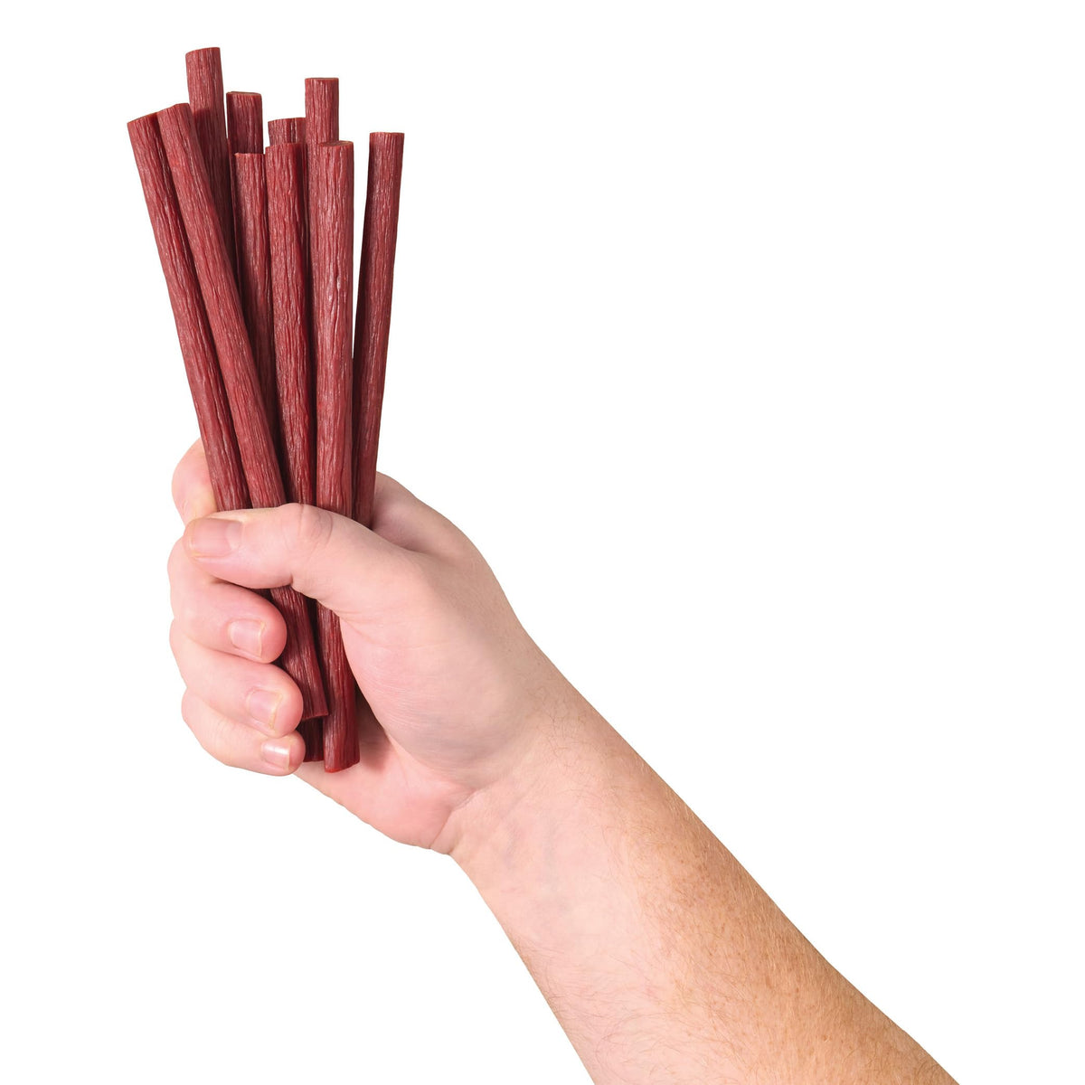 Weaver's Hot Beef Sticks – 80 Hot & Spicy 7\" Beef Sticks per 40oz Bag