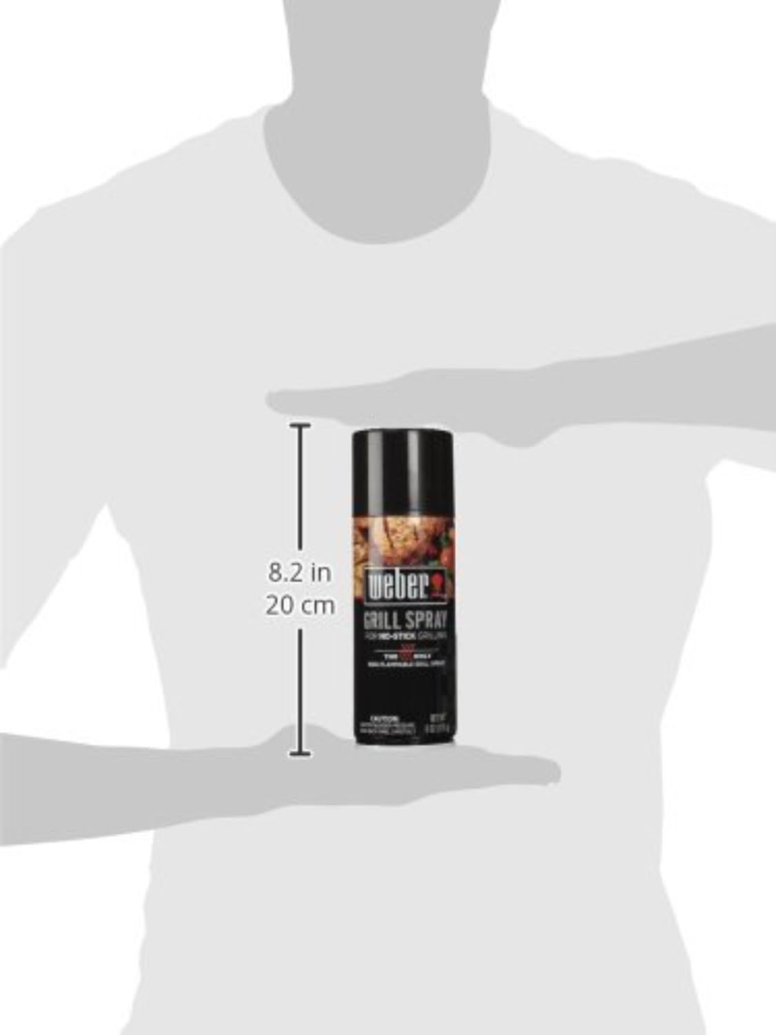 Weber Grill'N Spray 6 Oz. Pack of 3 | Grilling Spray for Hot Surfaces
