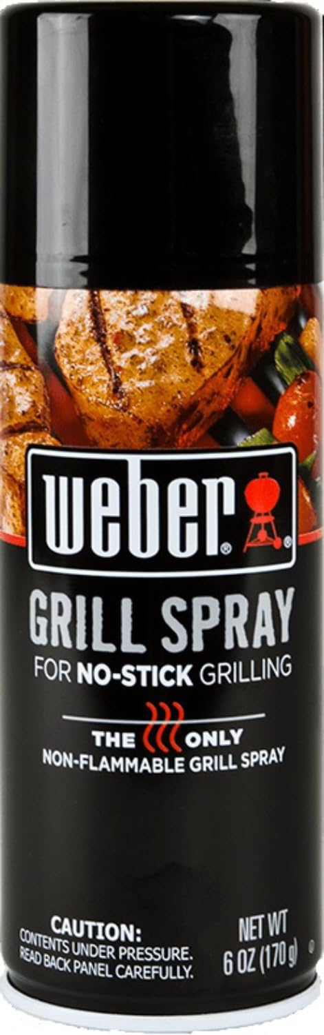 Weber Grill'N Spray 6 Oz. Pack of 3 | Grilling Spray for Hot Surfaces