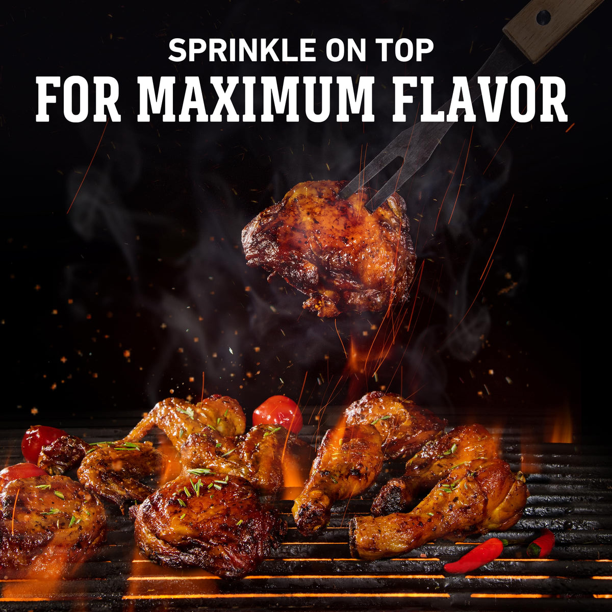 Weber Kick'N Chicken Seasoning – 11 oz | Citrus-Garlic Grill Flavor