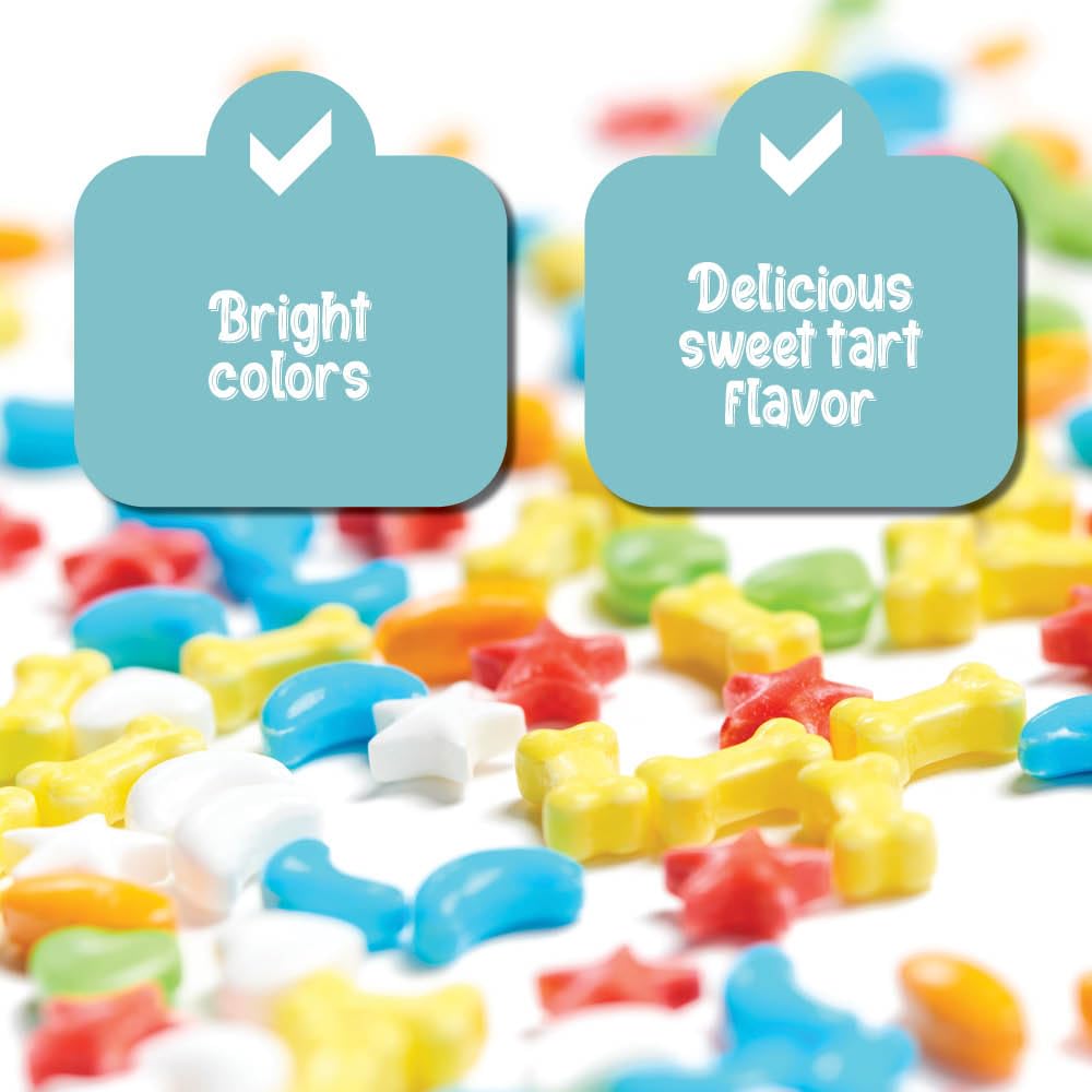 4YoreElves Wee Winkers 5lb Bulk Candy for Candy Machines — Fruit Shapes