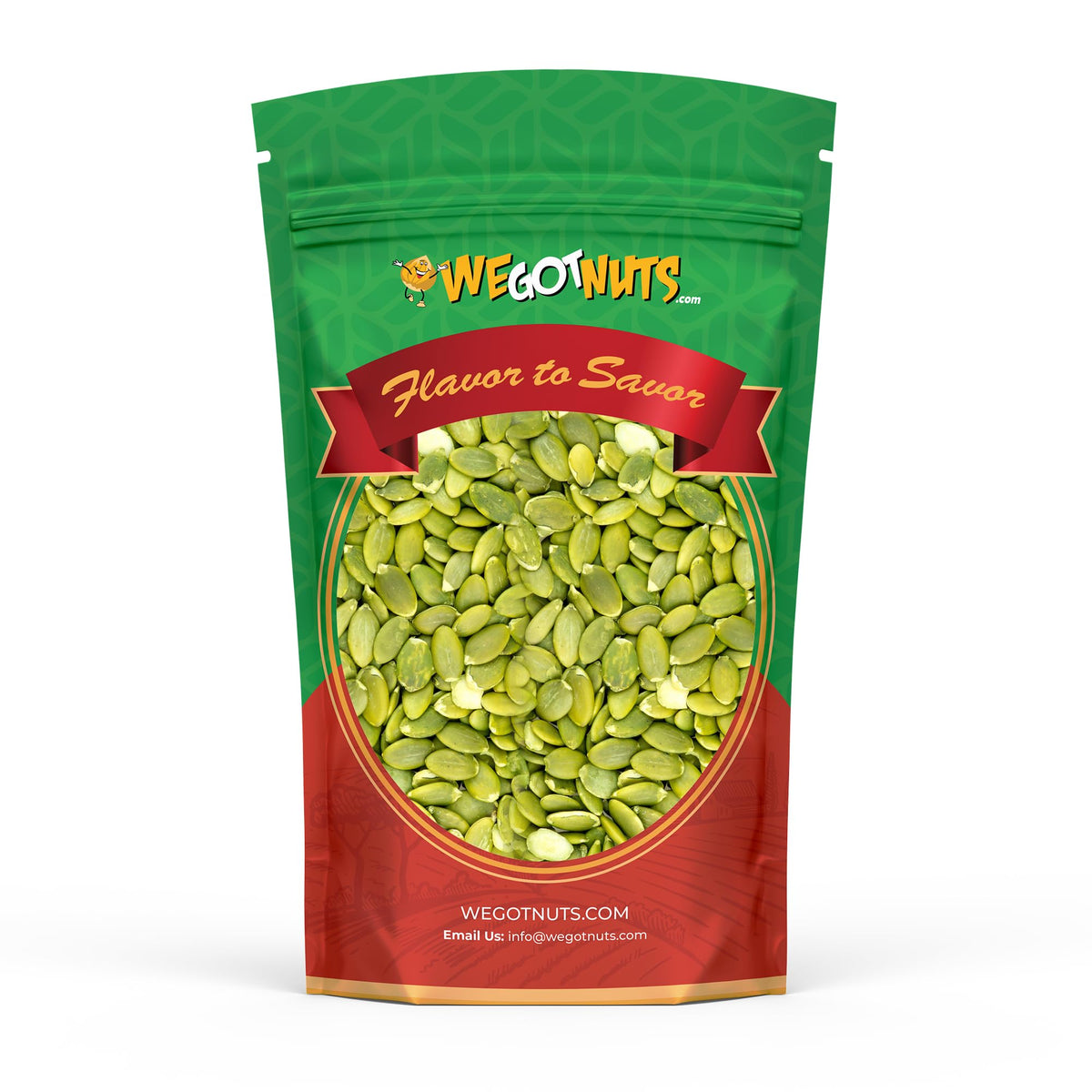 We Got Nuts Pumpkin Seeds – Raw Pepitas, 5lb Bag, No Shell, 100% Natural