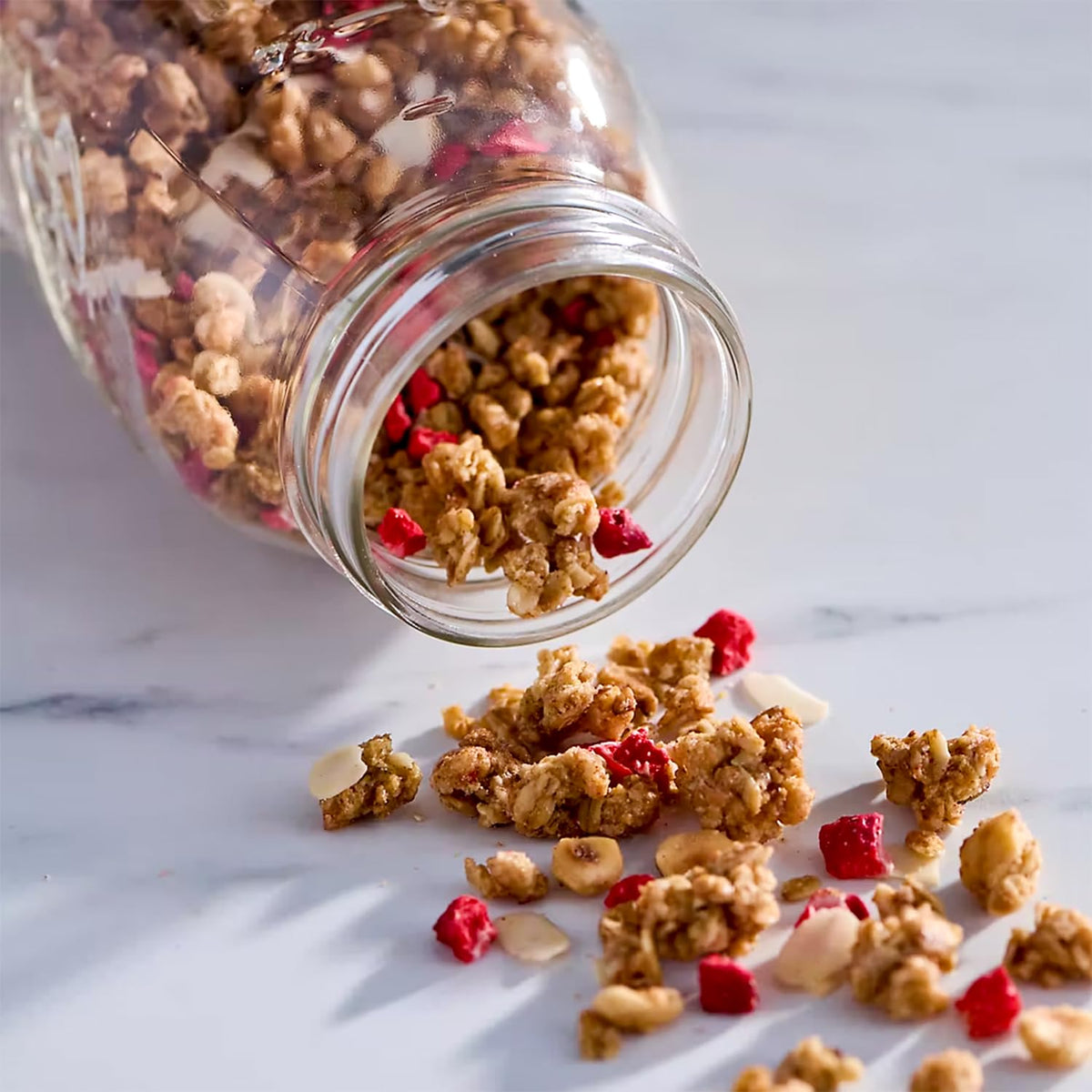 Wellsley Farms Swiss Granola | Real Fruits, Almonds & Hazelnuts | 2 lb Pack