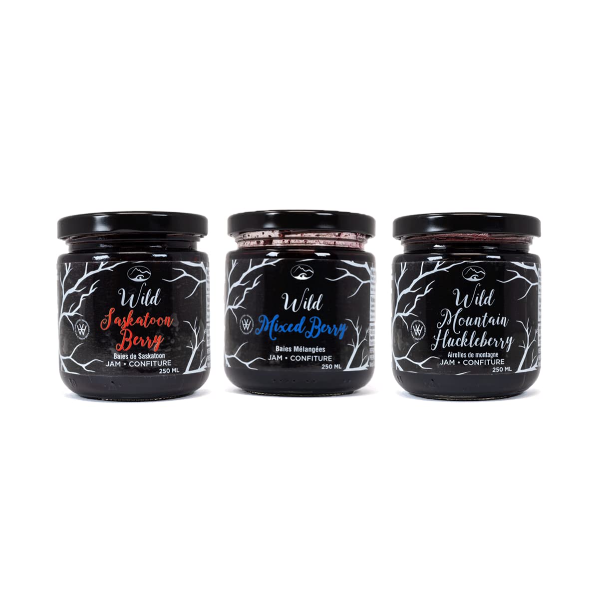Wild Huckleberry Jam – 11.5 oz | Locally Harvested | West Coast Wild Foods