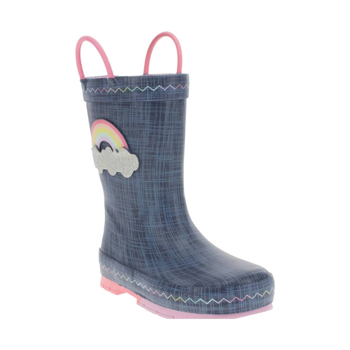 Western Chief Kids' Jean Patch Rain Boot - Blue