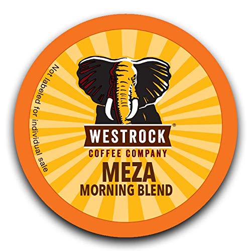 Westrock Coffee Company Meza Morning Blend – Medium Roast, Single Serve Cups, 80 Count