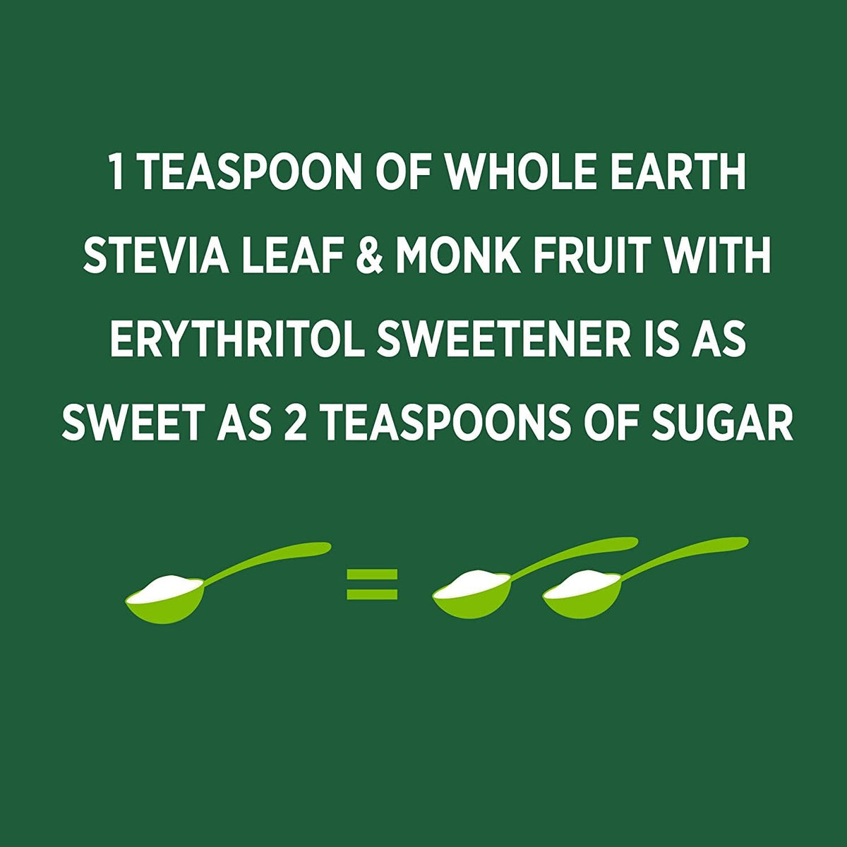 Whole Earth Monk Fruit Sweetener with Erythritol – 4 lbs | 1:1 Sugar Substitute