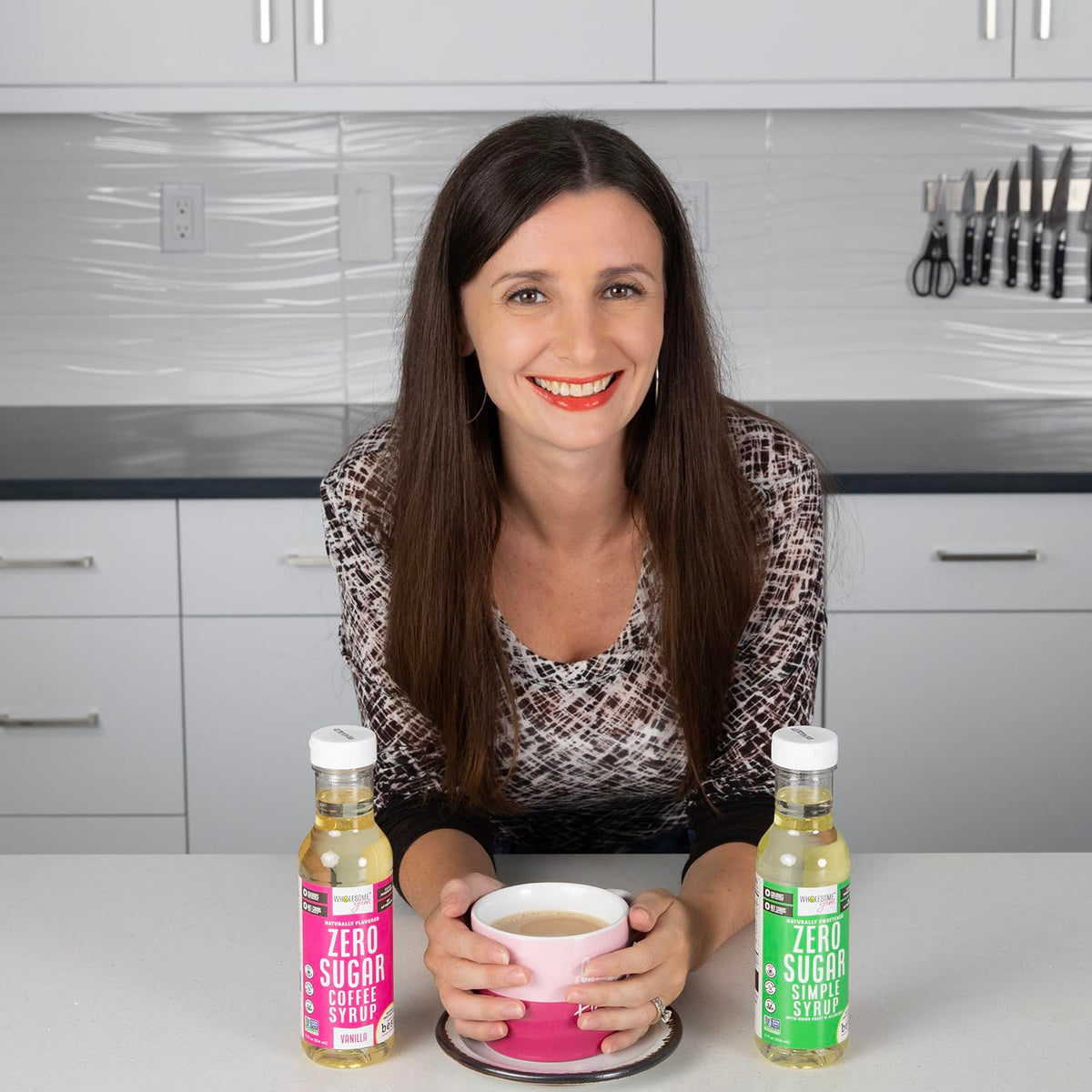 Wholesome Yum Keto Simple Syrup – Sugar Free, Zero Calorie, Monk Fruit & Liquid Allulose