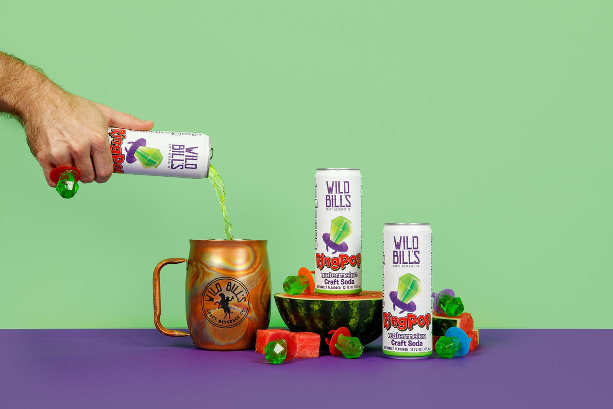 Wild Bill's 12 Flavor Craft Soda Variety Pack | Pure Cane Sugar, No HFCS, Caffeine Free, Gluten Free, Vegan