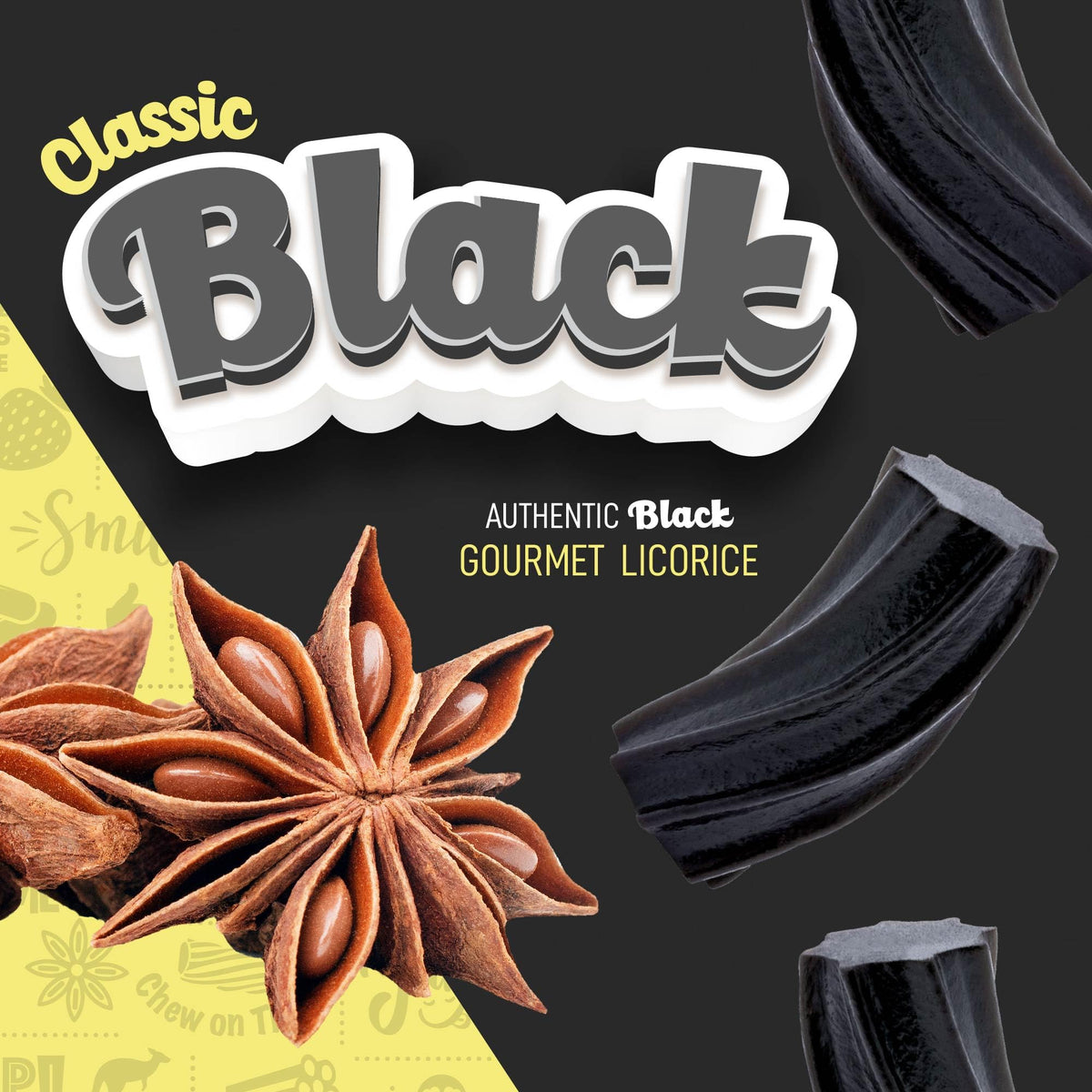 Wiley Wallaby Licorice 24oz – Classic Gourmet Soft Australian Black Licorice Twists, 2 Pack