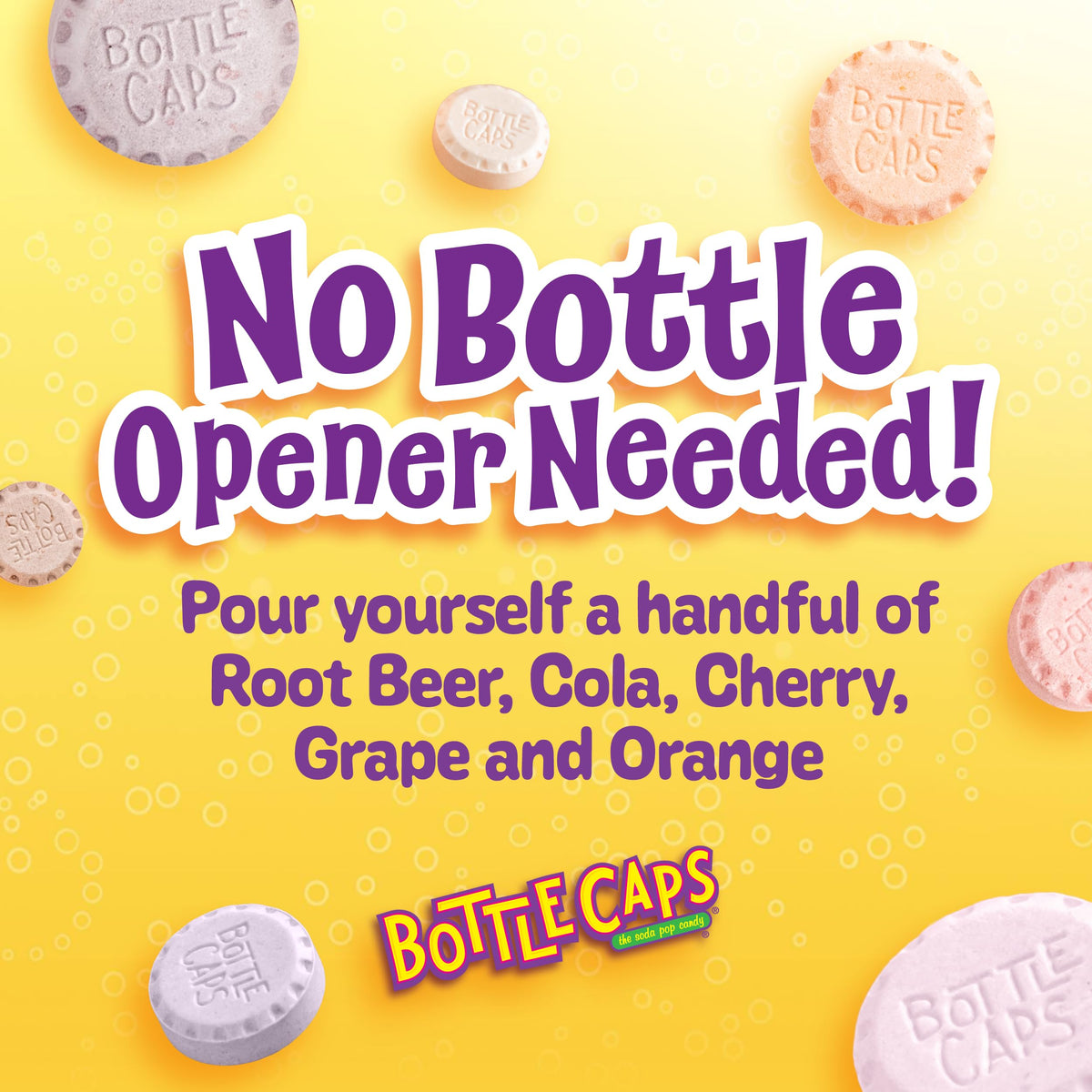 Wonka Bottle Caps Fizzy Hard Candy – 5 oz Theater Boxes (Pack of 10)
