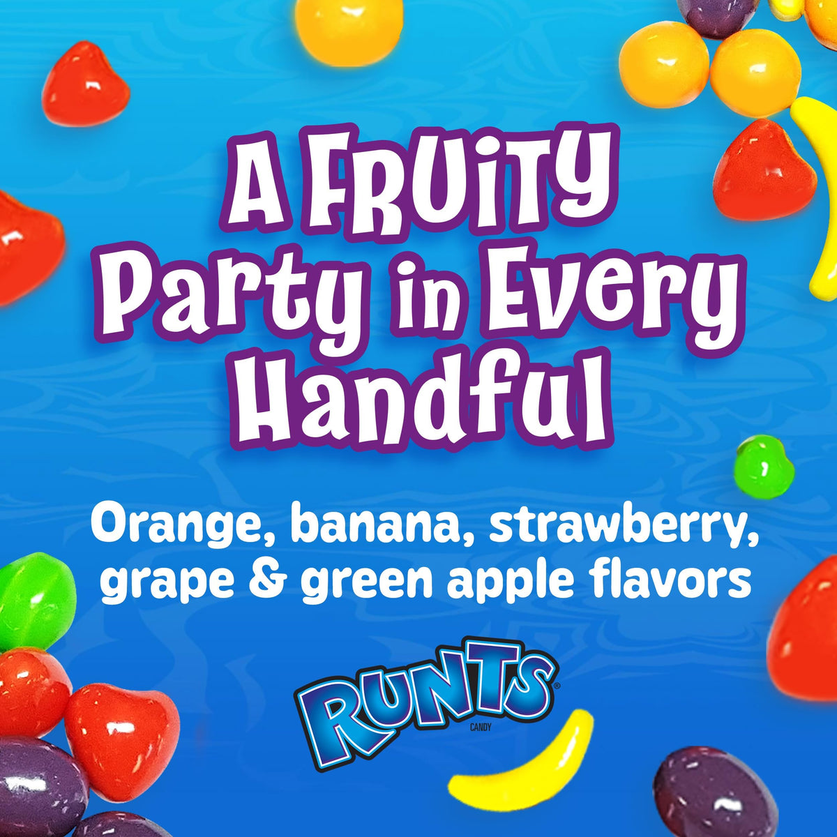 Wonka Runts Hard Fruity Candy – 5 oz Theater Boxes (Pack of 12)