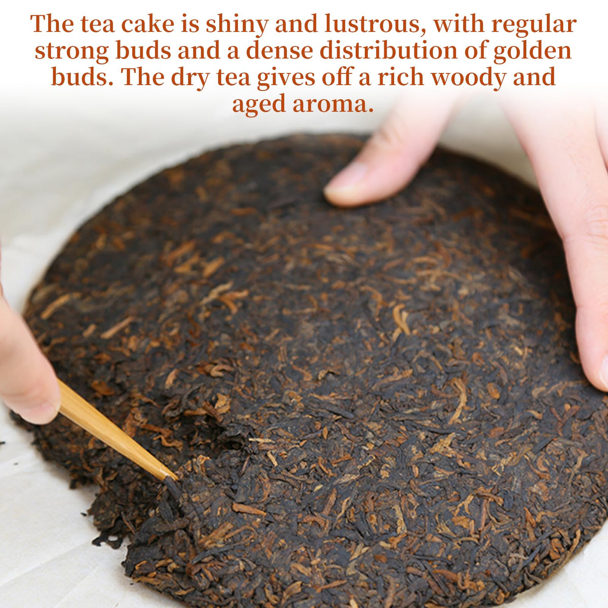 XIXICHA Classic Premium Pu-erh Tea Cake – Ancient Trees, Aged Ripe Pu-erh, 357g