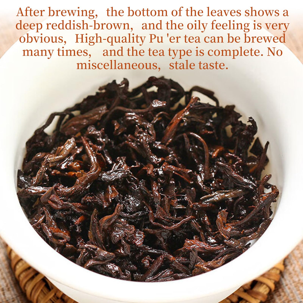 XIXICHA Classic Premium Pu-erh Tea Cake – Ancient Trees, Aged Ripe Pu-erh, 357g