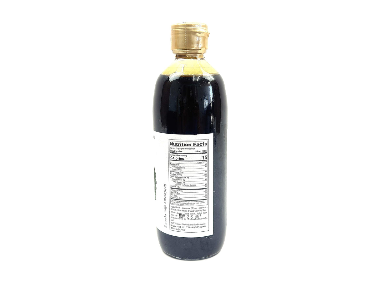 Yamaroku Aged 2 Years Soy Sauce with Bonito & Kelp Stock – Kiku Tsuyu, 18 oz