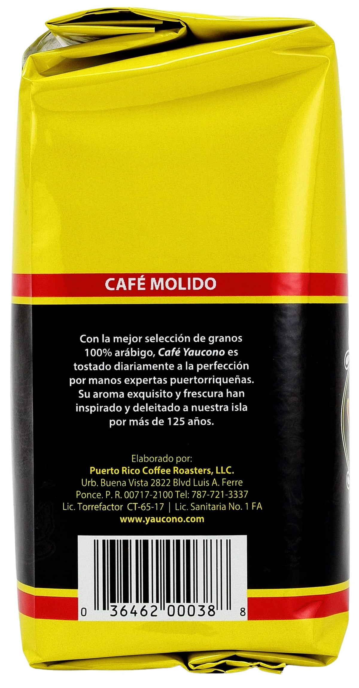 Yaucono Arabica Coffee – Medium Roast Ground (3 x 8 oz) – Puerto Rico